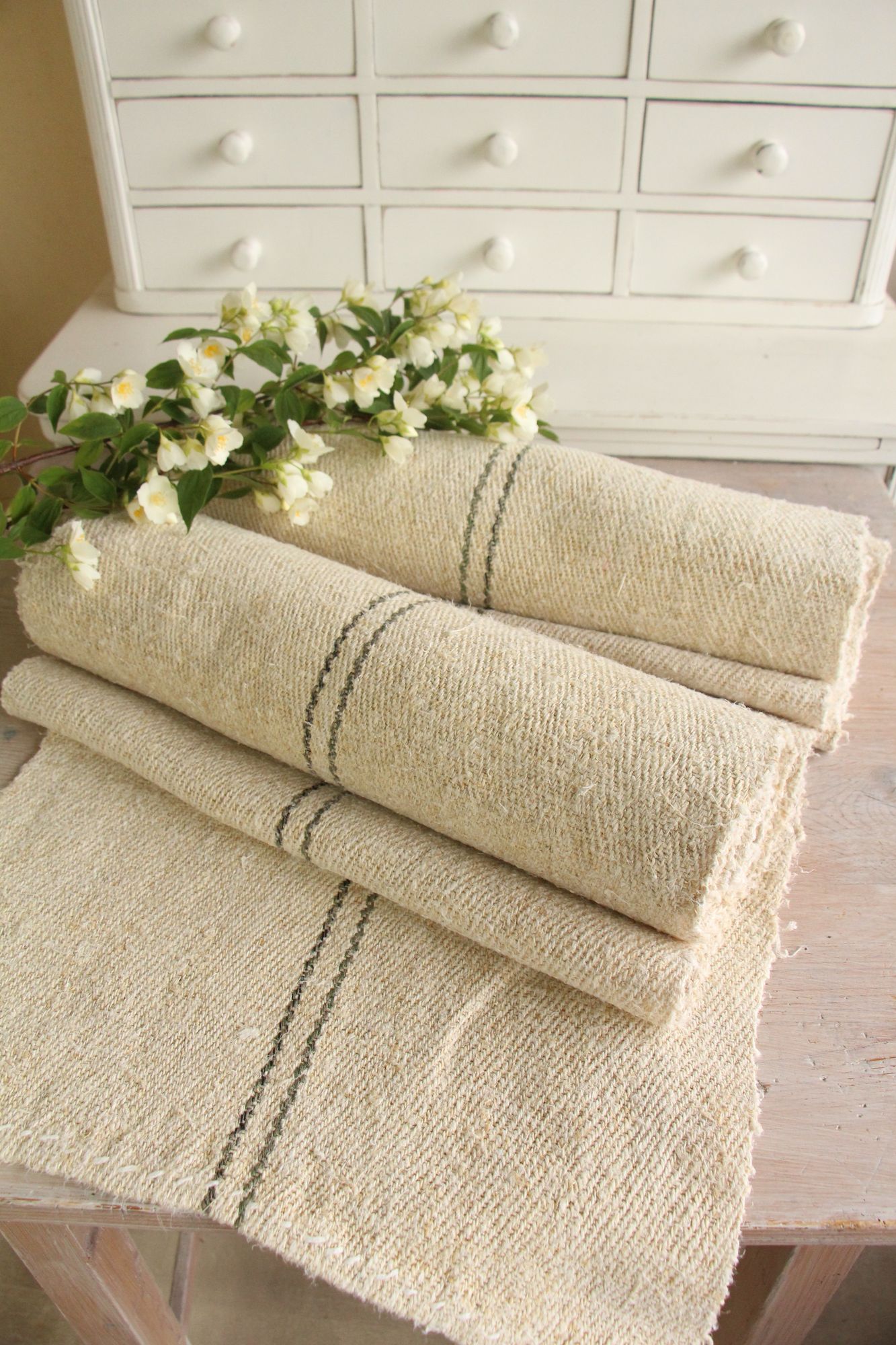 antique linen fabric, 9.4 y, bulk offer, farmhouse decor, stairrunner fabric, carpet, Z 198