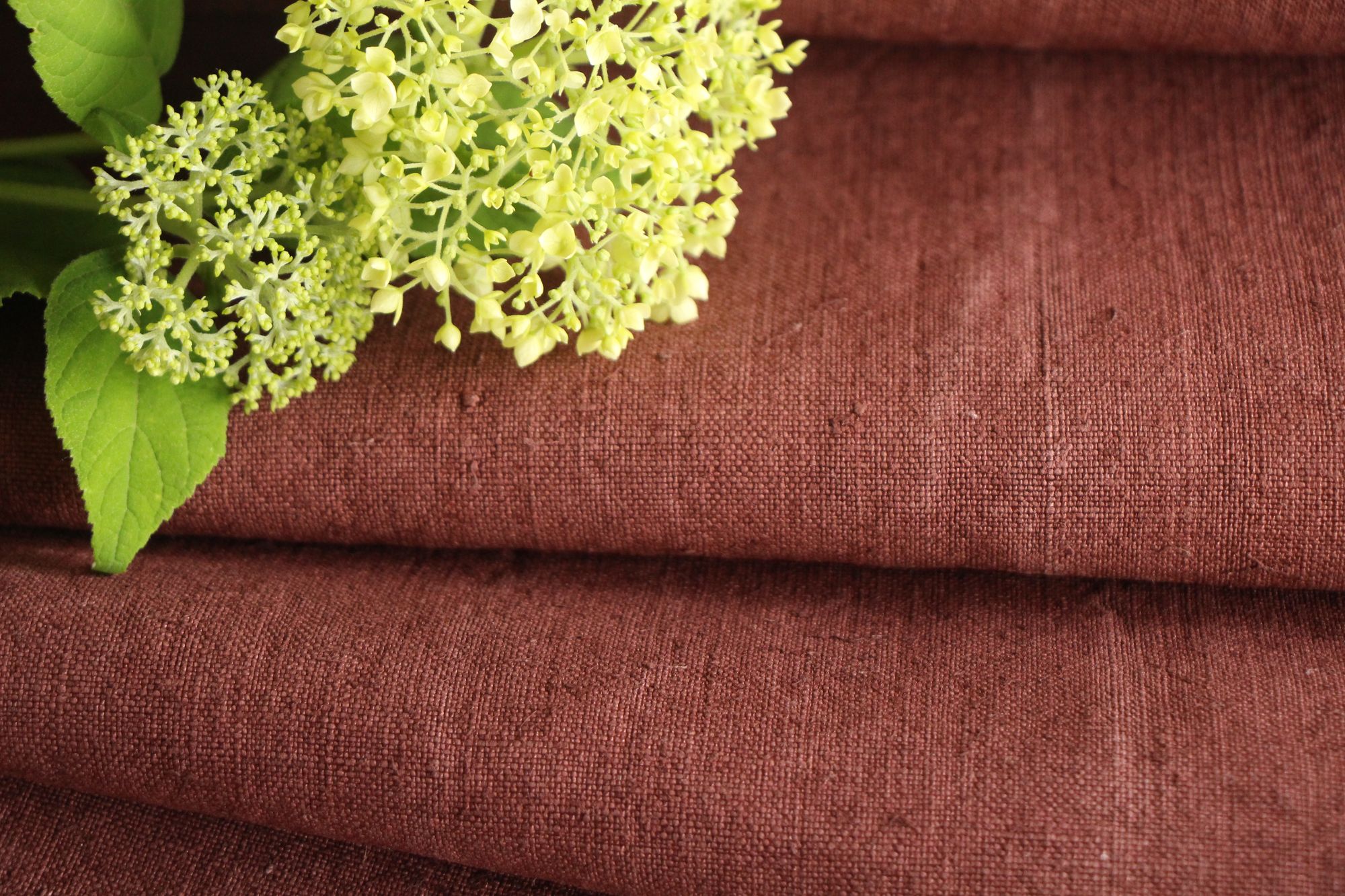 dyed antique linen fabric, 8.70 y, upholstery fabric, french linen, Z 220 - Image 6