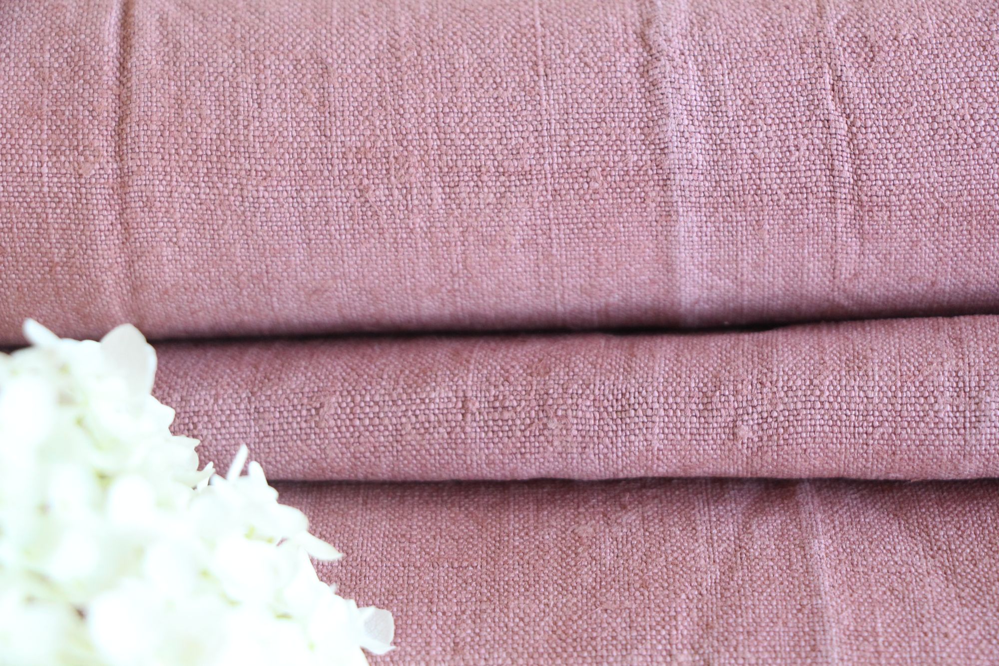 dyed antique linen fabric, 2.84 y, french linen, upholstery fabric, durable, Z 235 - Image 4