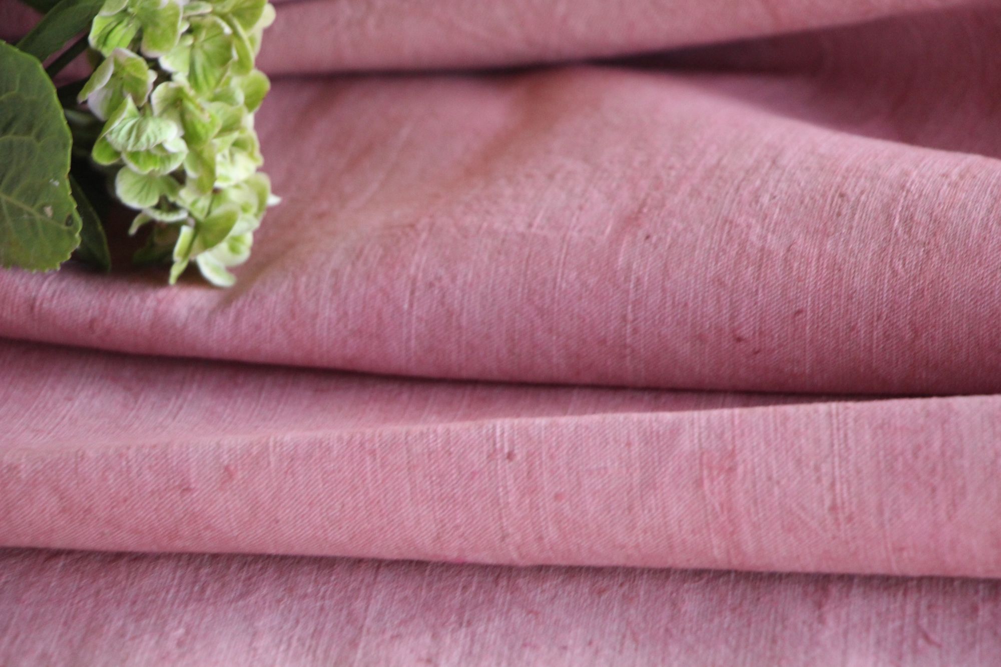 dyed antique linen fabric, 12.24 y, upholstery fabric, french linen, Z 265 - Image 4