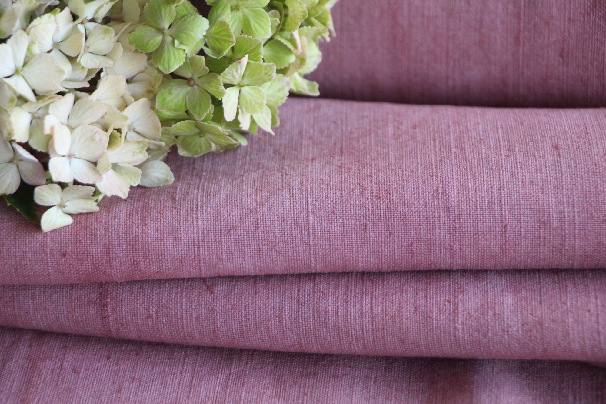 dyed antique linen fabric, 8.74 y, upholstery fabric, french linen, Z 275 - Image 10