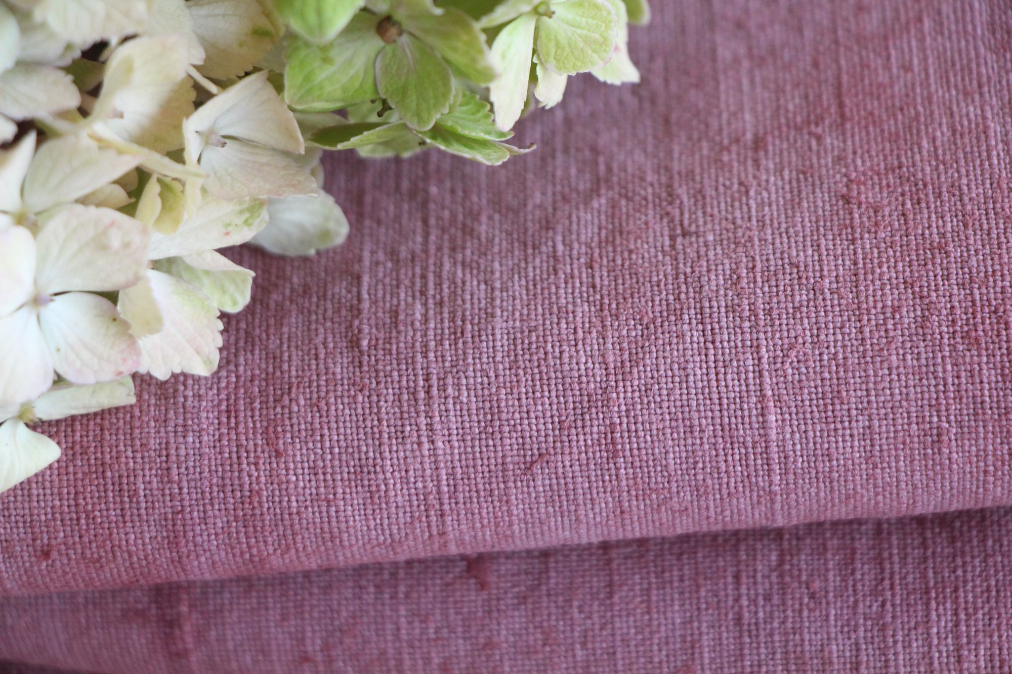 dyed antique linen fabric, 8.74 y, upholstery fabric, french linen, Z 275 - Image 8