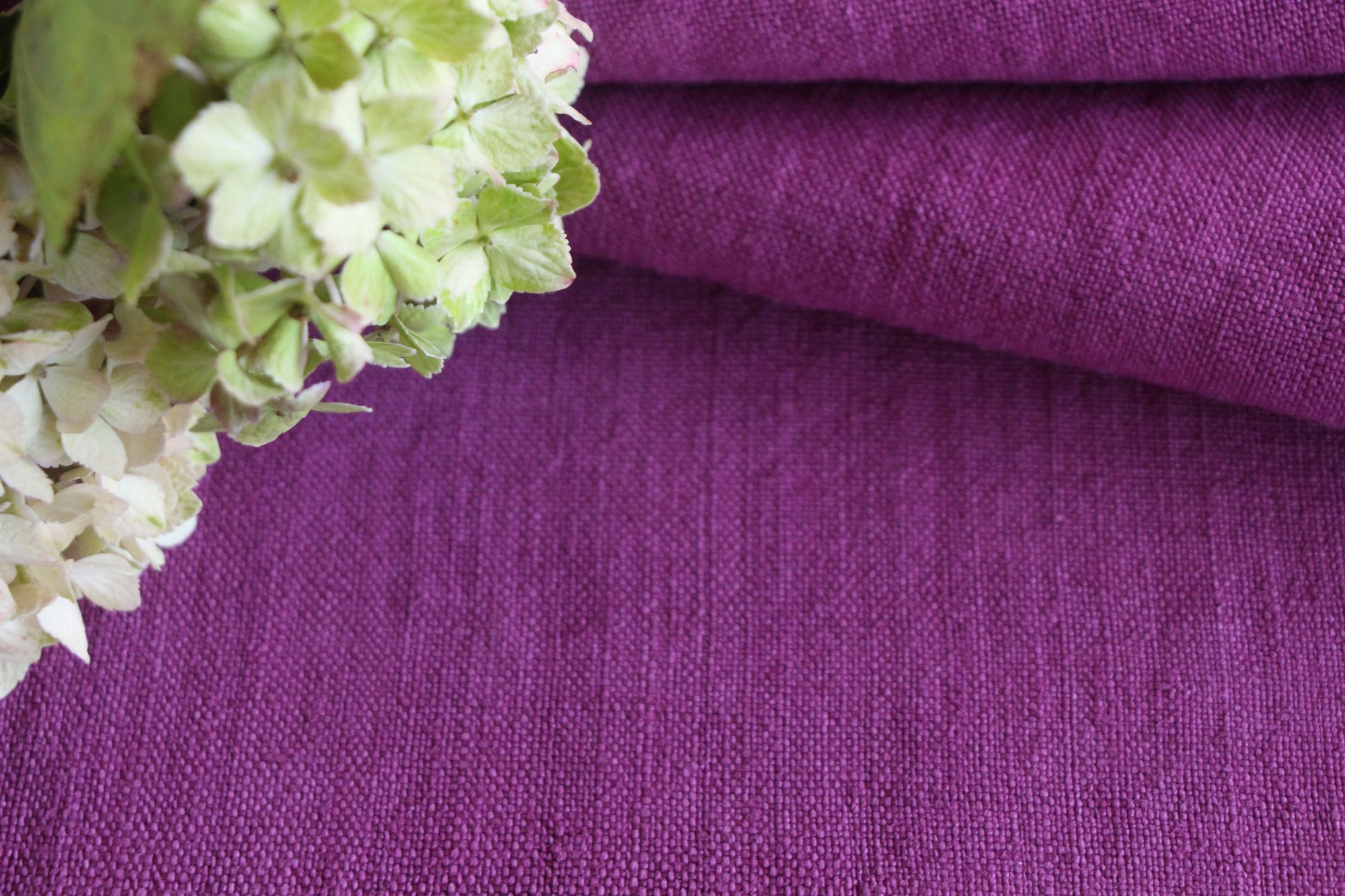 dyed antique linen fabric, 10.38 y, upholstery fabric, french linen, Z 277 - Image 5