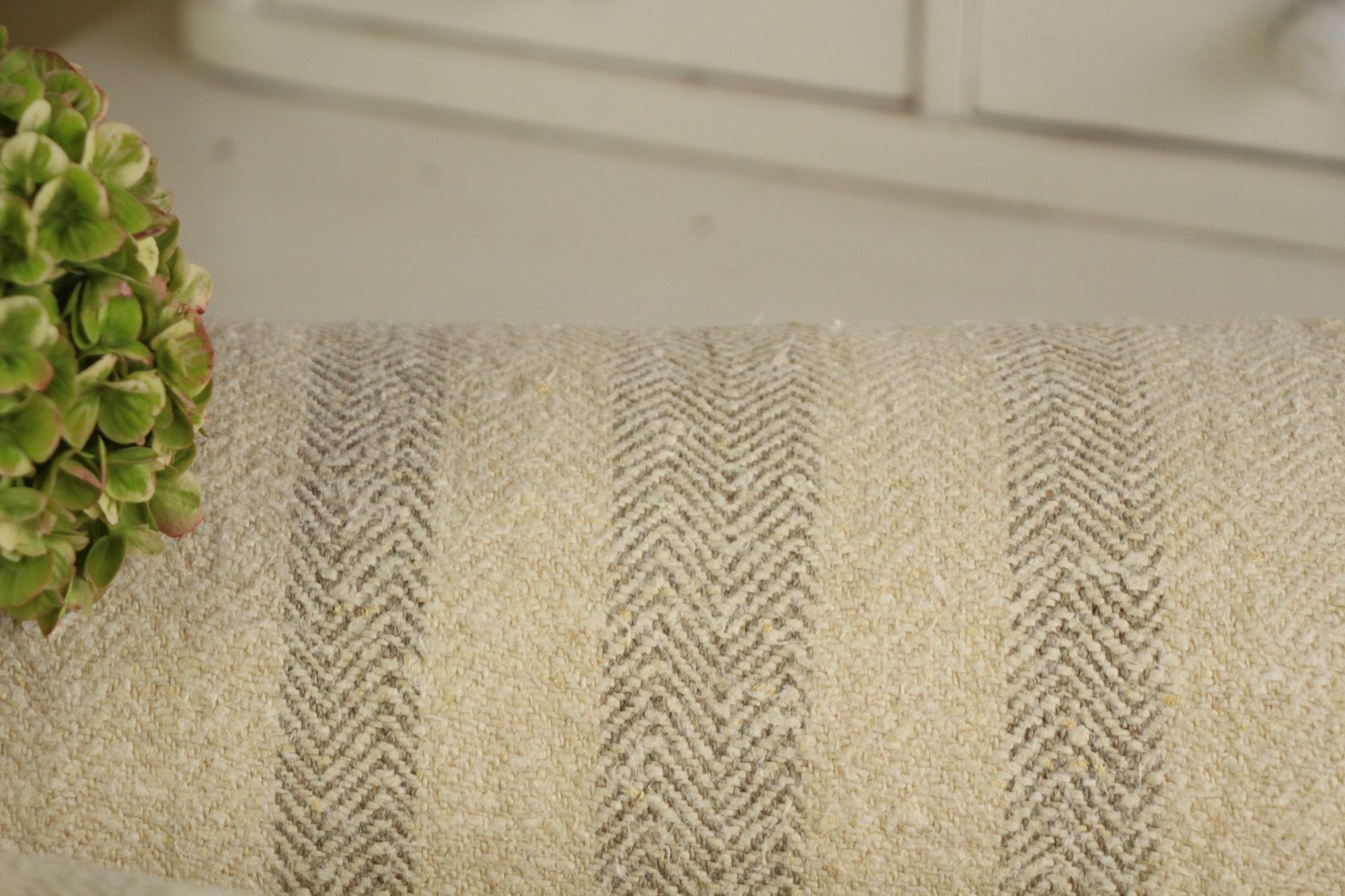antique linen fabric, 29.29y, bulk offer, farmhouse decor, wabi sabi, stairrunner fabric, french greige Z 297 - Image 5
