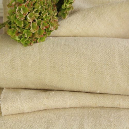 antiker Leinenstoff, Wabi Sabi, super schwer, Polsterstoff, Treppenläufer, 14,2 m, Z 296 (Copy)