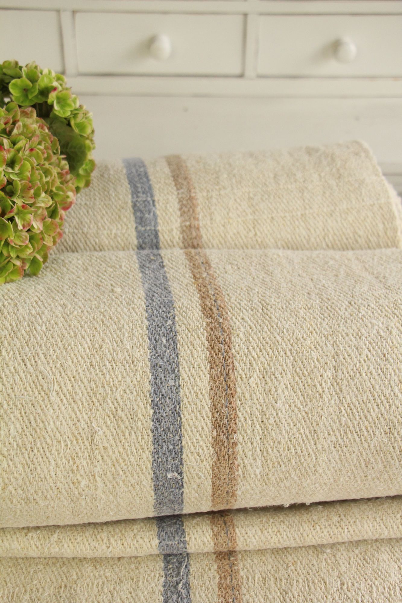 antique linen fabric, 20.98y, bulk offer, farmhouse decor, wabi sabi, upholstery fabric, Z 302 - Image 3